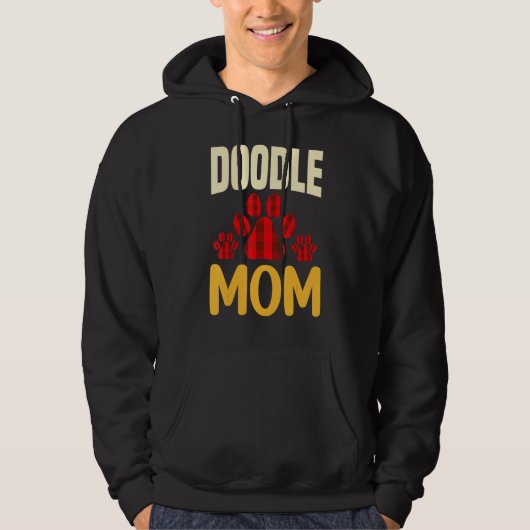 Goldendole Ma Doodle Mam Cute Dog Hoodie (Voorkant)