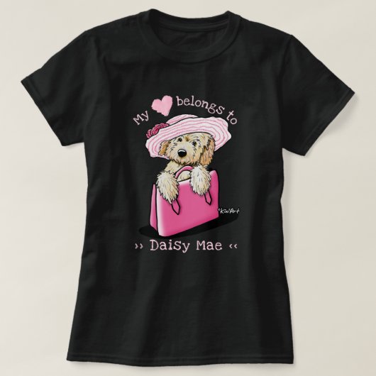 Goldendole My Heart behoort tot T-shirt (Design voorkant)