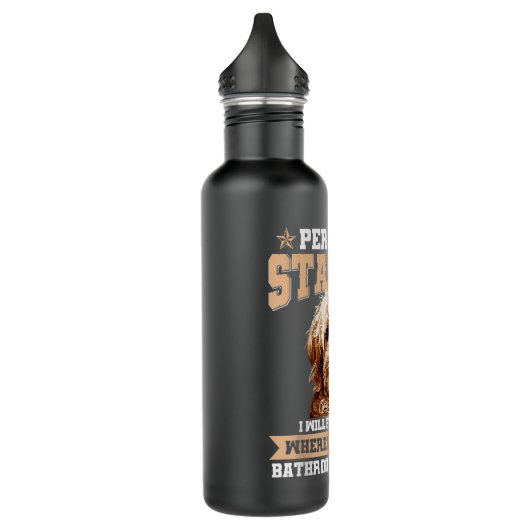 Goldendole Personal Stalker Funny Golden Doodle Waterfles (Links)
