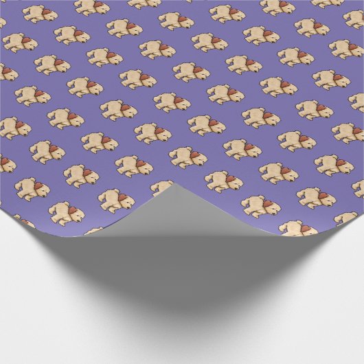 Goldendole Puppy Cadeaupapier (Hoek)