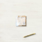 Goldendole Puppy Closeup Post-it® Notes (Op bureau)