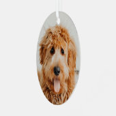 Goldendole Puppy Dog Metalen Ornament (Voorkant links)