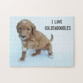 Goldendole Puppy Jigzaag Puzzle Legpuzzel (Horizontaal)