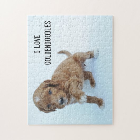 Goldendole Puppy Jigzaag Puzzle Legpuzzel (Verticaal)