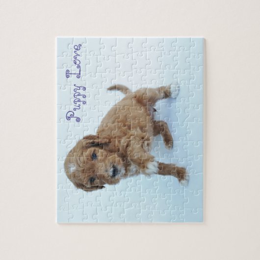 Goldendole Puppy Jigzaag Puzzle Legpuzzel (Verticaal)
