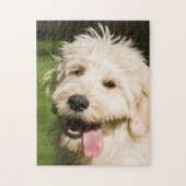 Goldendole Puppy Panting Legpuzzel (Verticaal)