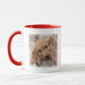 Goldendole Puppy Peeking Mok (Links)