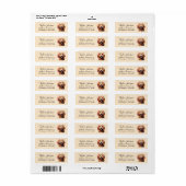 Goldendole Return Address Label (Full Sheet)