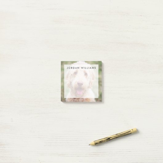 Goldendole Smiling Post-it® Notes (Op bureau)