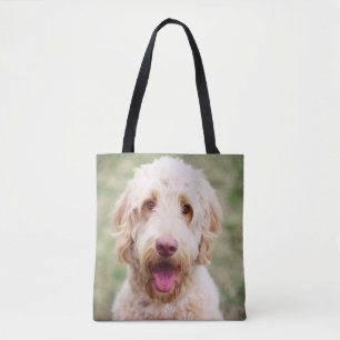 Goldendole Smiling Tote Bag