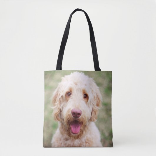 Goldendole Smiling Tote Bag (Voorkant)