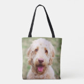 Goldendole Smiling Tote Bag (Achterkant)