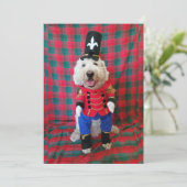 Goldendole Speelgoed Soldier Holiday-kerstkaart Feestdagenkaart (Staand voorkant)