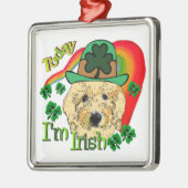Goldendole St Patricks Day Metalen Ornament (Links)