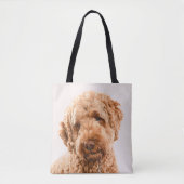 Goldendole Studio Portret Tote Bag (Voorkant)
