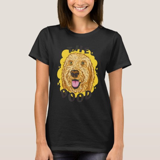 Goldendole The Dood Dad Ma Labradoodle T-shirt (Voorkant)