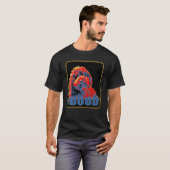 Goldendole The Dood Funny Retro T-shirt (Voorkant volledig)