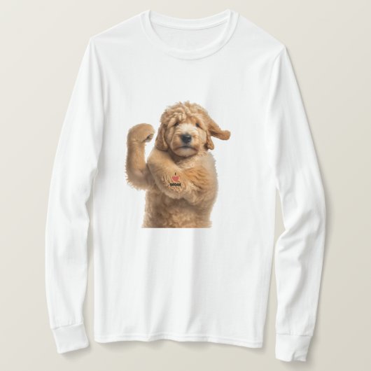Goldendole werkout Dog mama Dog Dad grappiggift T- T-shirt (Design voorkant)