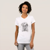 Goldendole Womans Vnek T-shirt (Voorkant volledig)
