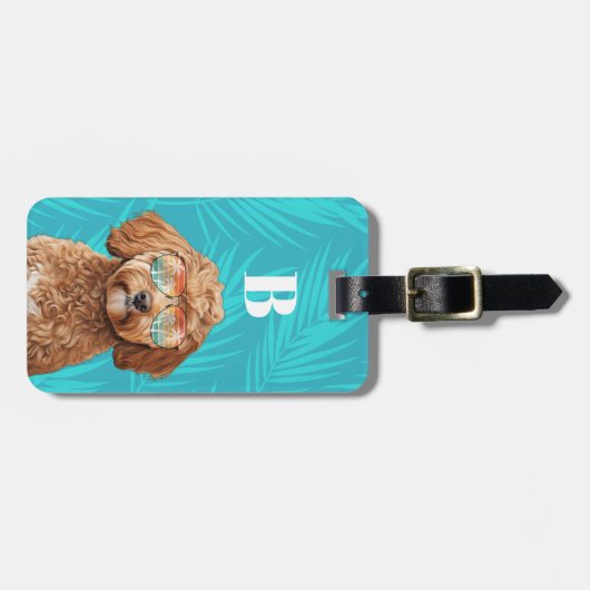 Goldendoodle Bagagelabel (Voorkant horizontaal)