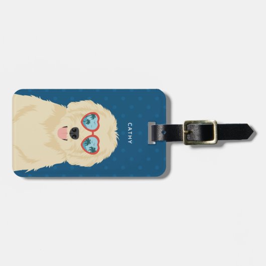 Goldendoodle Bagagelabels (Voorkant horizontaal)