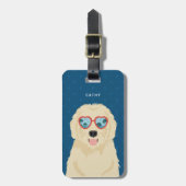 Goldendoodle Bagagelabels (Voorkant verticaal)