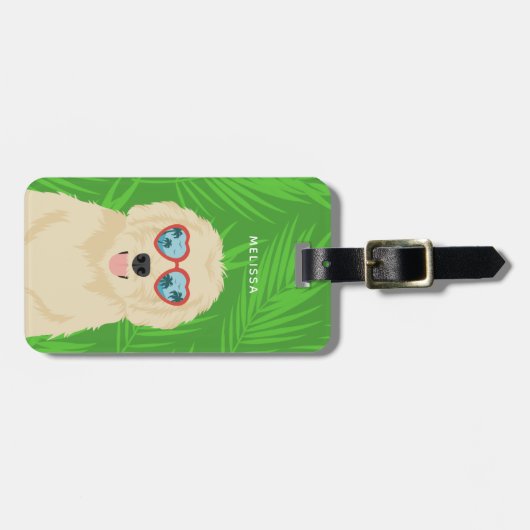 Goldendoodle Bagagelabels (Voorkant horizontaal)