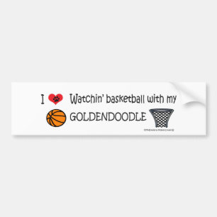 GOLDENDOODLE BUMPERSTICKER