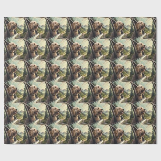Goldendoodle-cadeaupapier Cadeaupapier (Vlak)