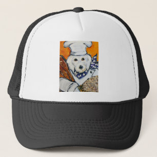 Goldendoodle Chef Trucker Pet