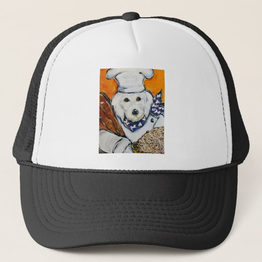 Goldendoodle Chef Trucker Pet (Voorkant)