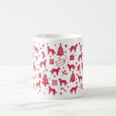 Goldendoodle Christmas Design Koffiemok (Center)