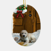 Goldendoodle Christmas Gifts Ornament (Achterkant)