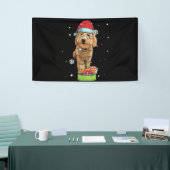 Goldendoodle Christmas Santa Funny Dog Lover Gift Spandoek (Beurs)