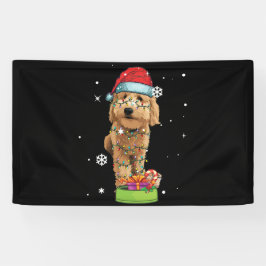 Goldendoodle Christmas Santa Funny Dog Lover Gift Spandoek
