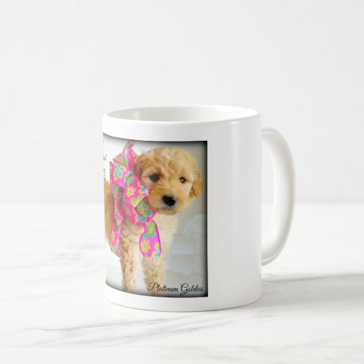 Goldendoodle Coffee Mok (Voorkant rechts)