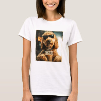 Goldendoodle Coffee T-shirt