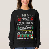 Goldendoodle Dad   Ugly Christmas Trui (Voorkant)