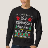 Goldendoodle Dad Ugly Christmas Trui (Voorkant)