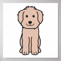 Goldendoodle Dog Cartoon