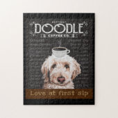 Goldendoodle Dog Coffee Company 2 Legpuzzel (Verticaal)