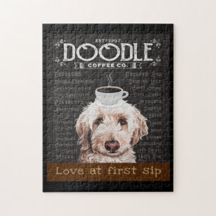 Goldendoodle Dog Coffee Company 2 Legpuzzel