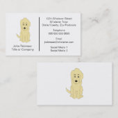 Goldendoodle Dog Design Boarding Kennels Visitekaartje (Voorkant / Achterkant)