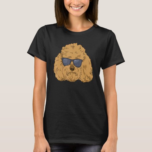 Goldendoodle Dog Doodle Mam Pa Labradoodle T-shirt (Voorkant)
