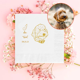 Goldendoodle Dog gepersonaliseerd doe ik ook Servet