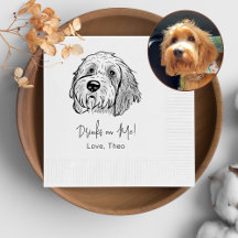Goldendoodle Dog gepersonaliseerde Drink op mij