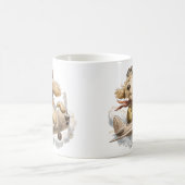 Goldendoodle Dog Pilot Airplane Koffiemok (Center)