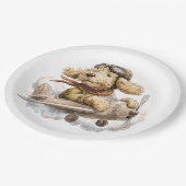 Goldendoodle Dog Pilot Airplane Papieren Bordje (Gekanteld)