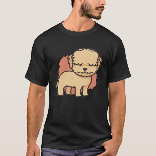 Goldendoodle dog t-shirt (Voorkant)
