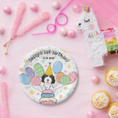 Goldendoodle Dog Verjaardagsfeestje Papieren Borde Papieren Bordje (Feest)